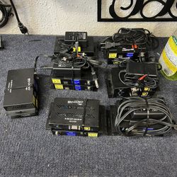 (7) Binary HDBaseT Kits, HDMI over Cat5