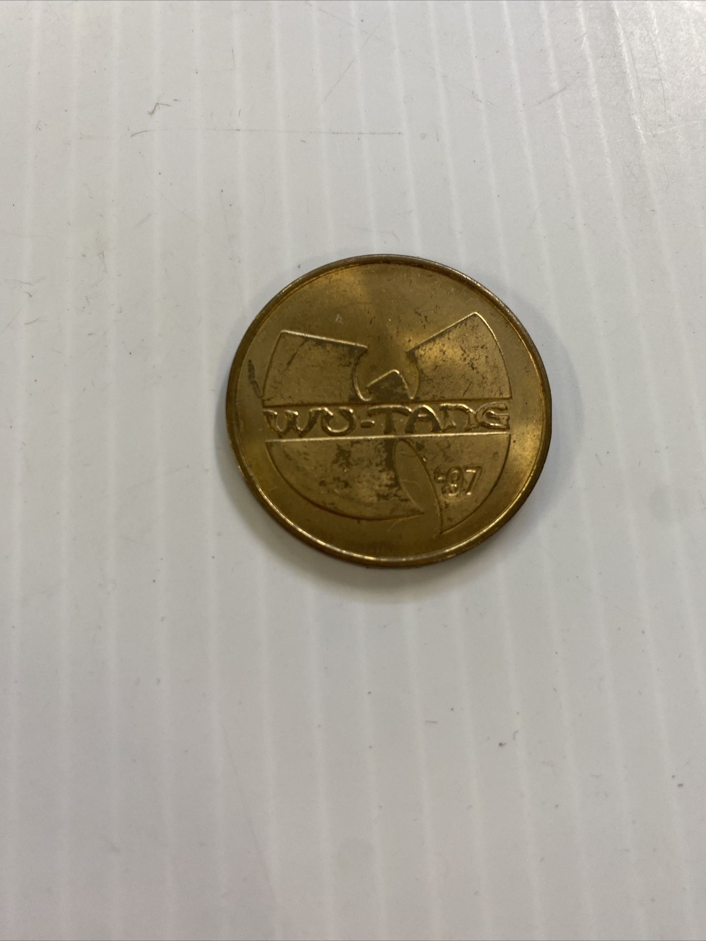 WU-TANG CLAN COIN TOKEN 1997 WU TANG FOREVER VERY RARE! for Sale