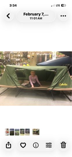 Screened In Cabelas Cot