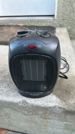 Small   Black   heater.