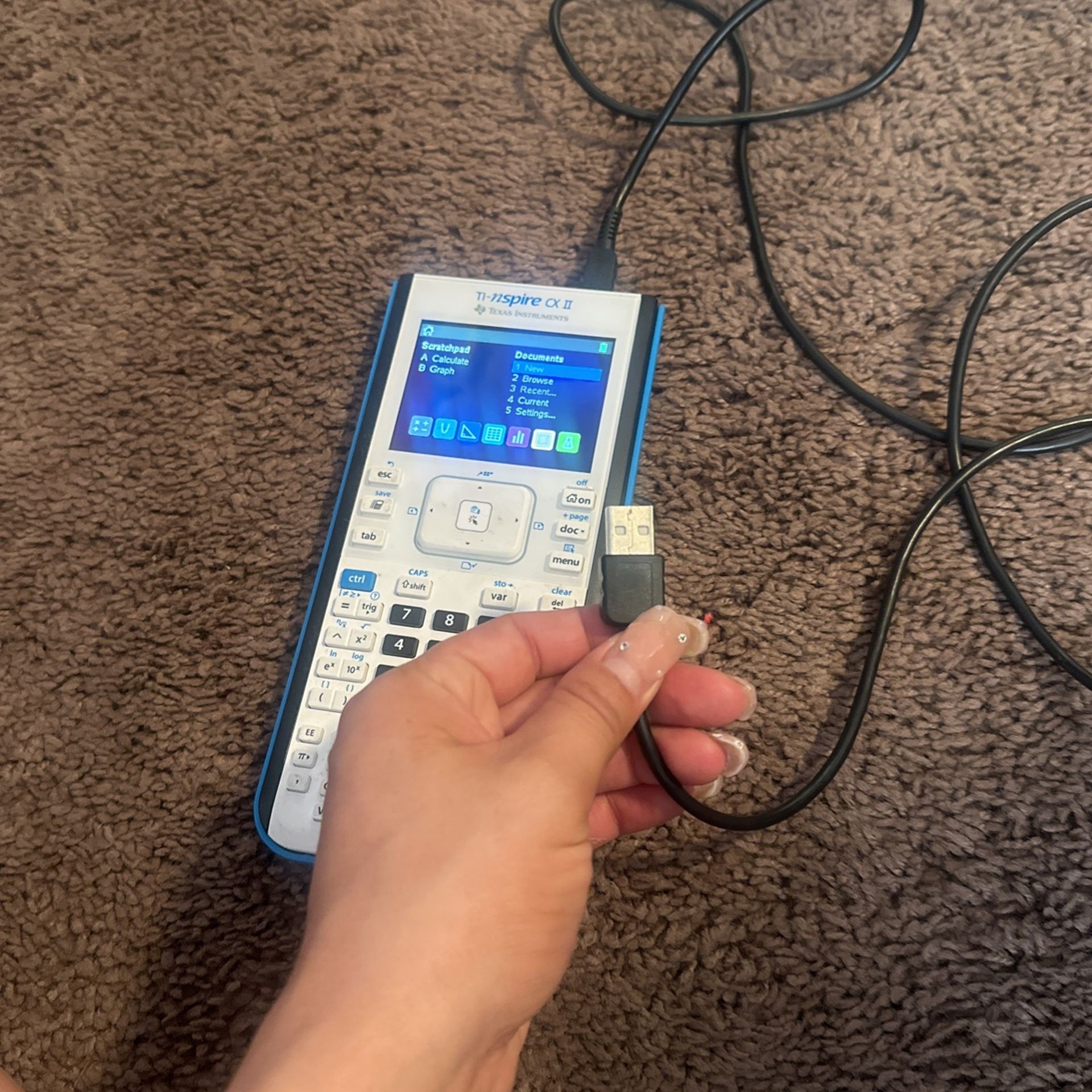 Tinspire cx II Symbolic Manipulator Calculator for Sale in Arrowhed