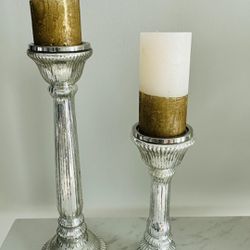 candle holder and candle