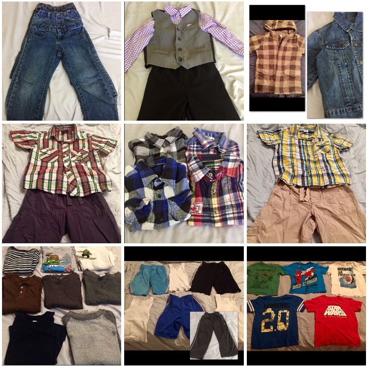 5T EUC Boy Clothes Bundle (3rd Bundle); Shorts, Jeans, Jackets, Shorts, Button Ups, Suit