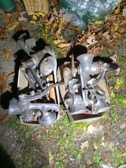 Assorted meat grinders