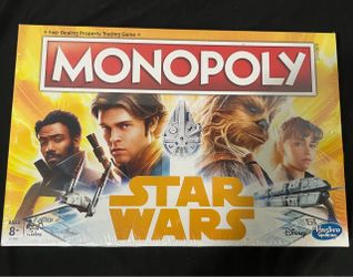 Solo: A Star Wars Story Movie Monopoly Game - brand new. Sealed. 2017 Disney Hasbro
