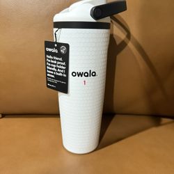 New Owala Golf White 30 oz. FreeSip Sway Travel Tumbler Water Hazard