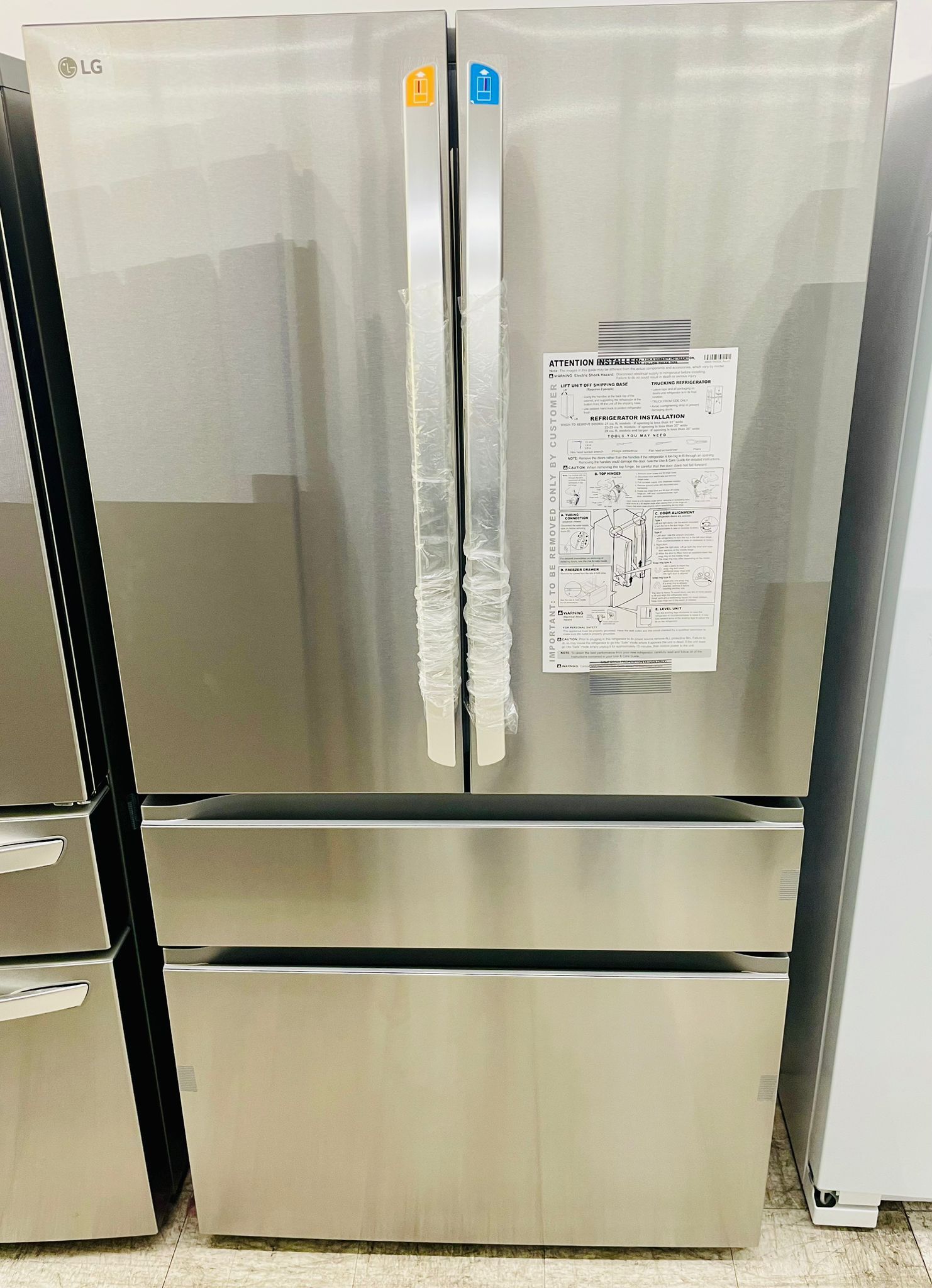 🔥🔥36” LG French Door Refrigerator