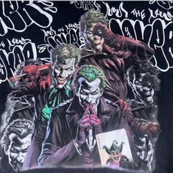 Civil Regime x Joker Collab T-shirt Sz Lg
