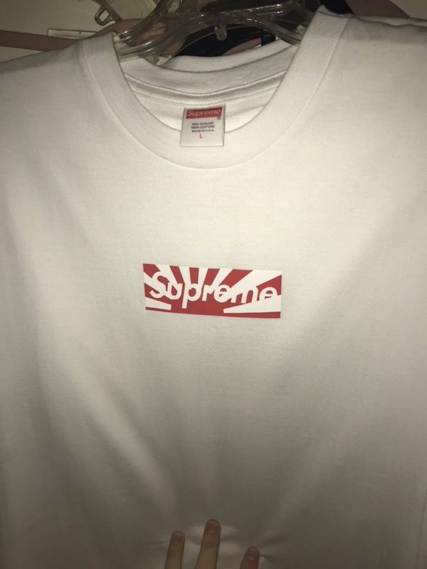 Supreme Japan box logo size Large