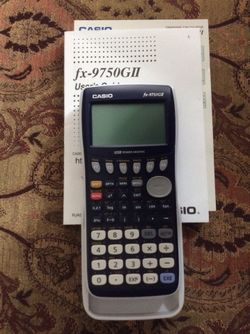 Casio fx 9750 GII