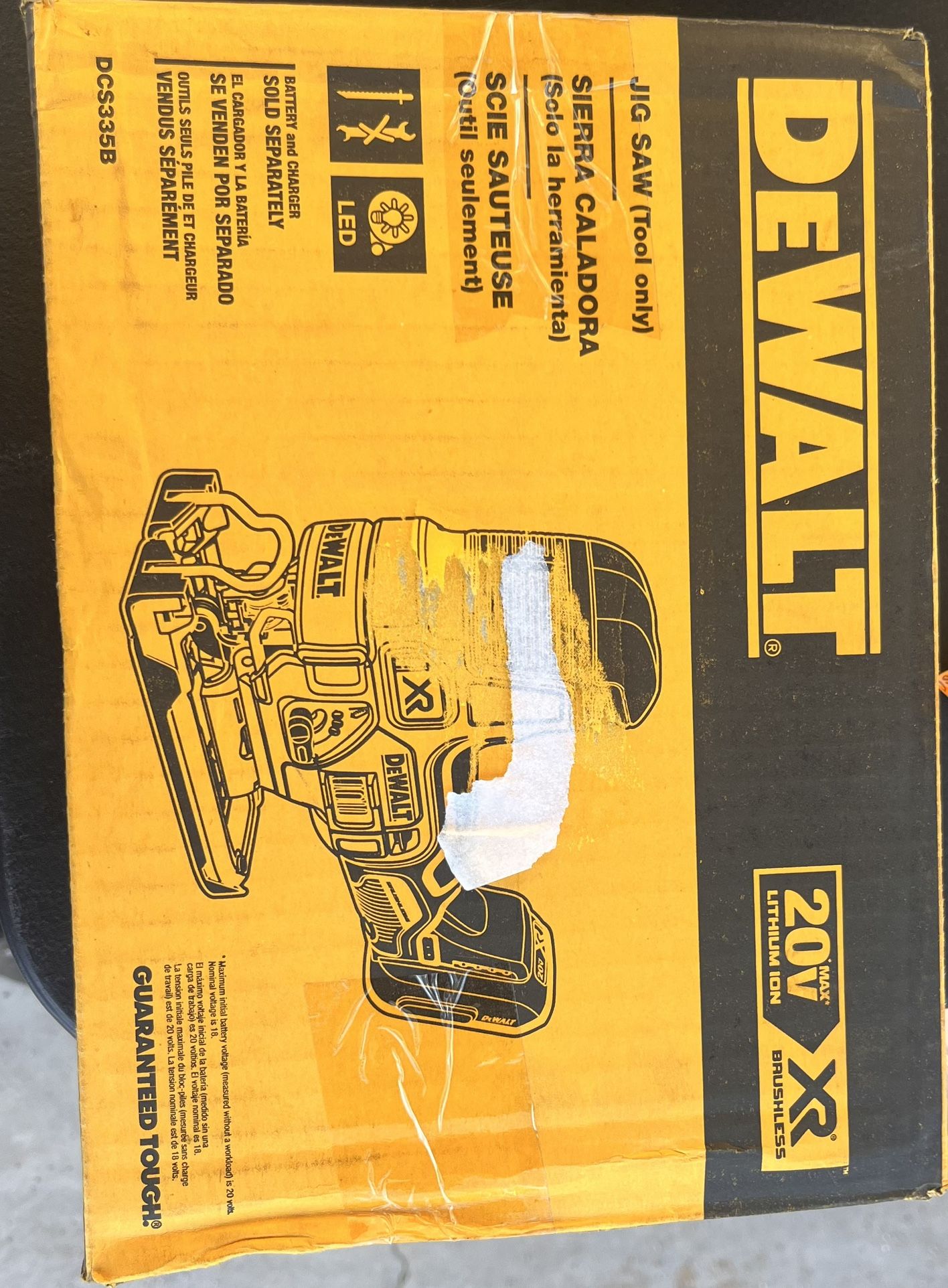 DEWALT 20V MAX XR Cordless Barrel Grip Jigsaw (Tool Only)