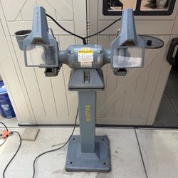 Baldor 7307D 7” Bench Grinder 1/2 HP Single Phase 115/230V w/ Lights