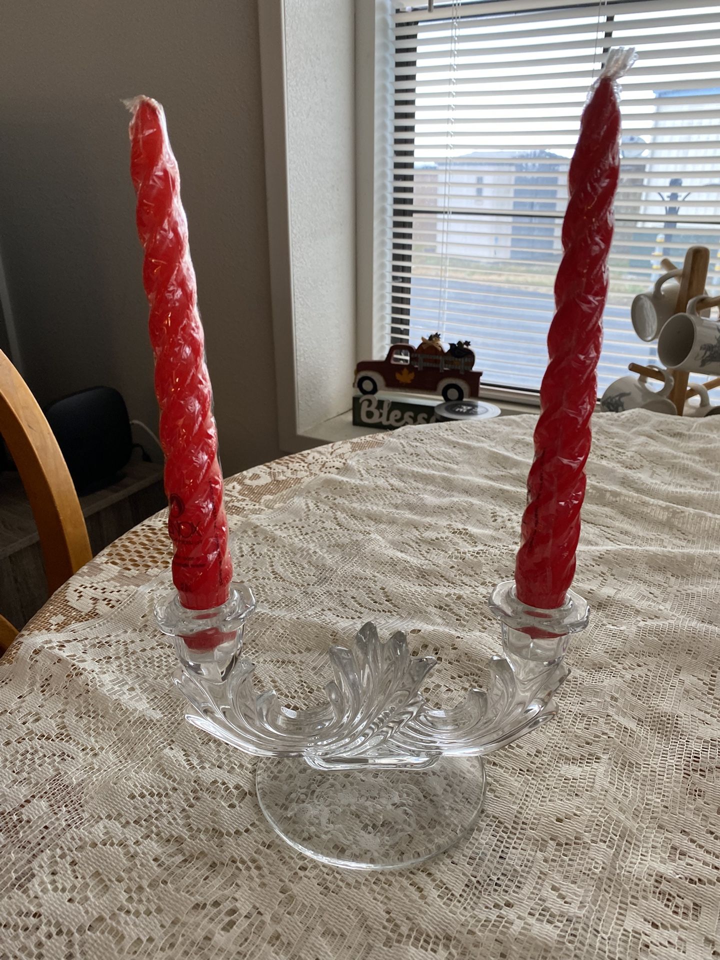 Table top candelabra
