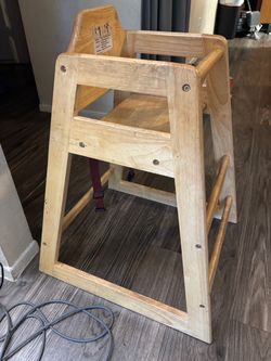 Wooden High Chair
