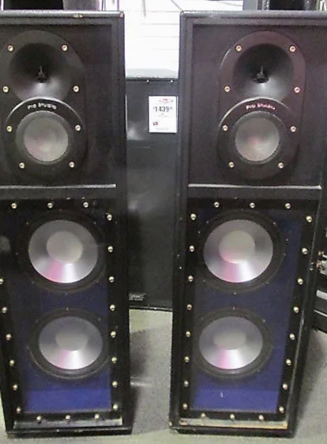 Pro Studio Tower Speakers Trade