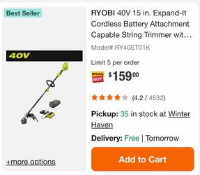 Ryobi Trimmer
