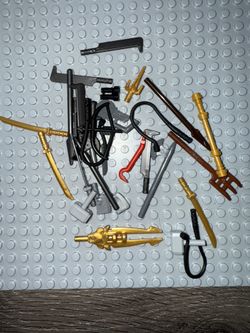 Lego Weapons and Tools Lot 