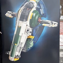 Jango Fetts starship Star Wars Lego Set