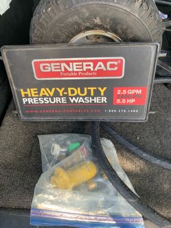 Heavy duty pressure washer