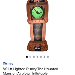 Haunted Mansion Clock 