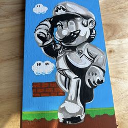 Hand Painted Super Mario Bro