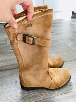 suede brown boots