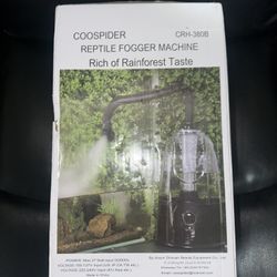 Reptile Fogger Humidifier Mister 