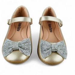 Children’s Ballerina Flats Gold