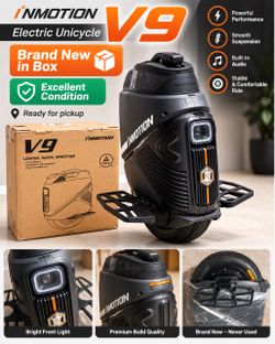Inmotion V9 Electric Unicycle Brand New