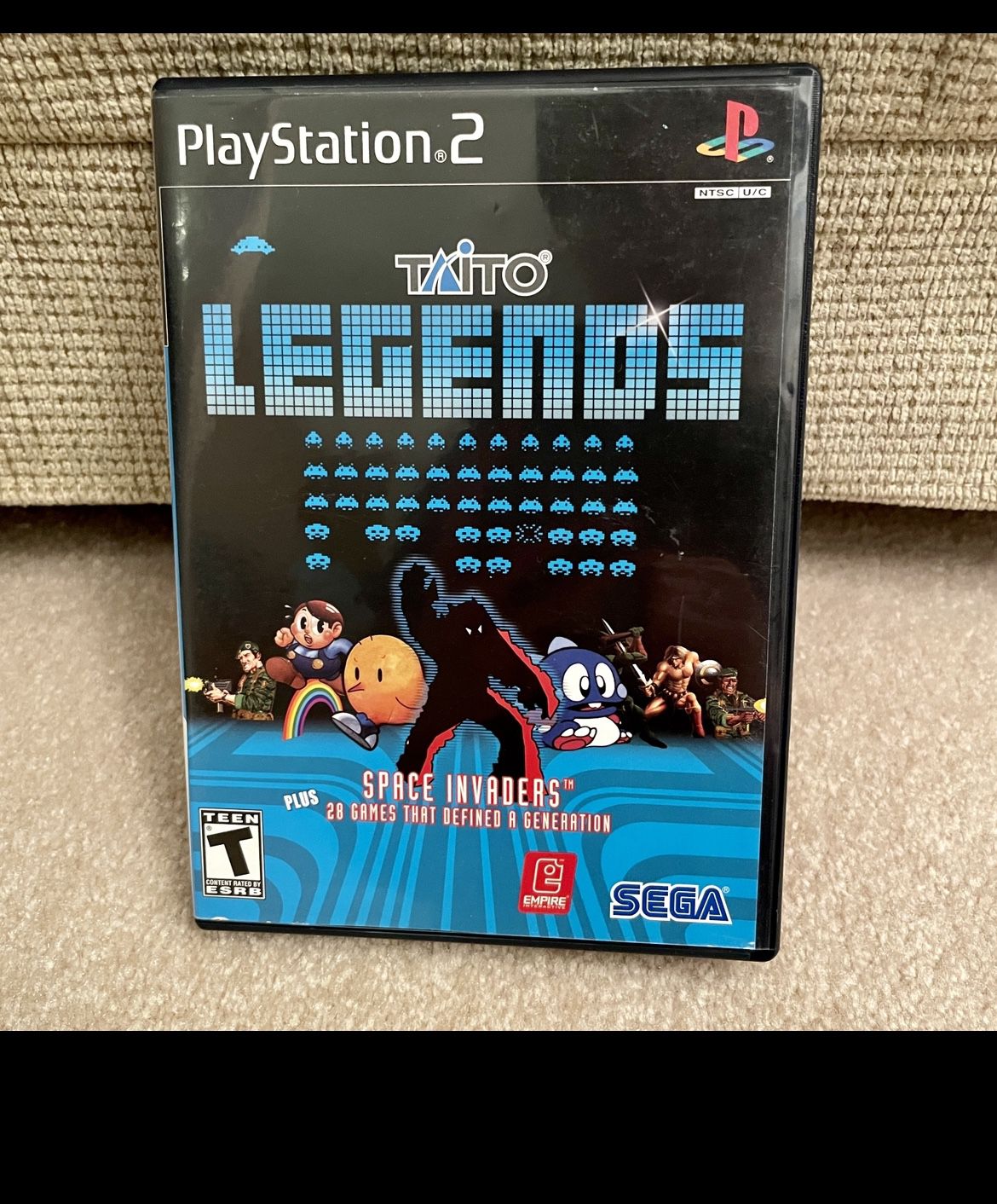 Taito Legends Playstation 2 PS2 Video Game For System Console Cleaned Works Disc Case Manual Retro Old School Gaming 