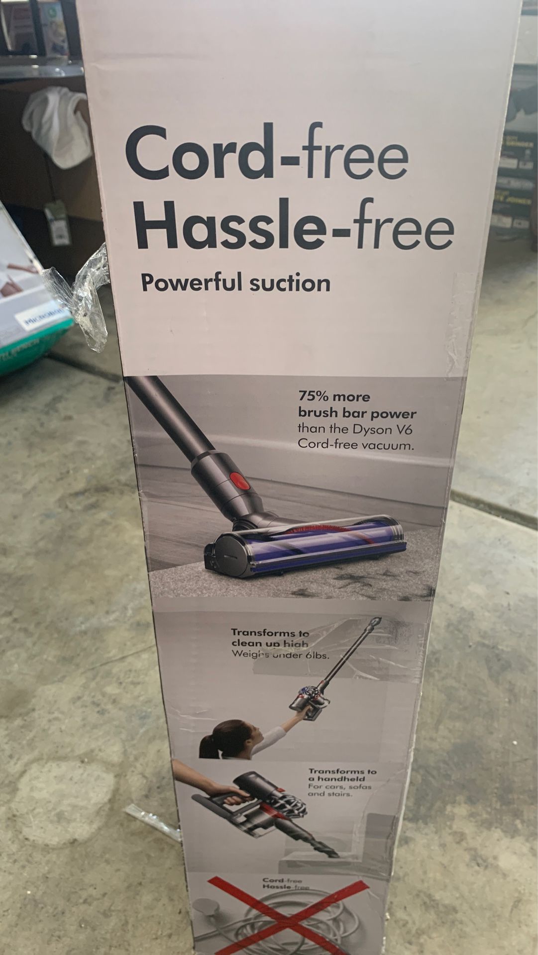 Dyson v7 cord/hassle free