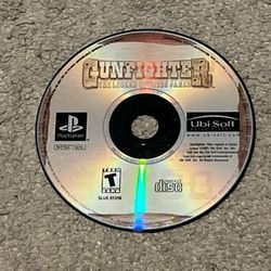 Gunfighter: The Legend of Jesse James Playstation 1 PS1 Disc Only Tested