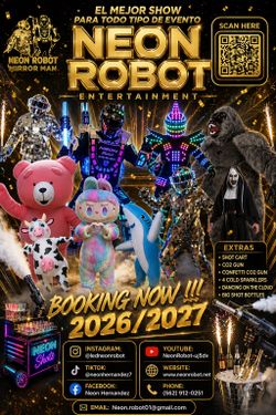Neon Robot !!!