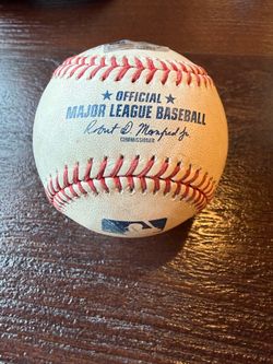 Jackson Merrill game used ball from 4/11/26