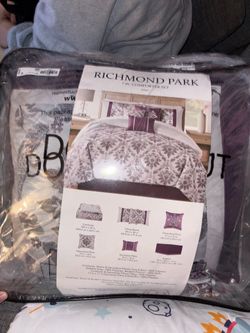 Richmond park 7 pc comforter set size KING