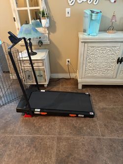 Walking pad with incline adjustable $75