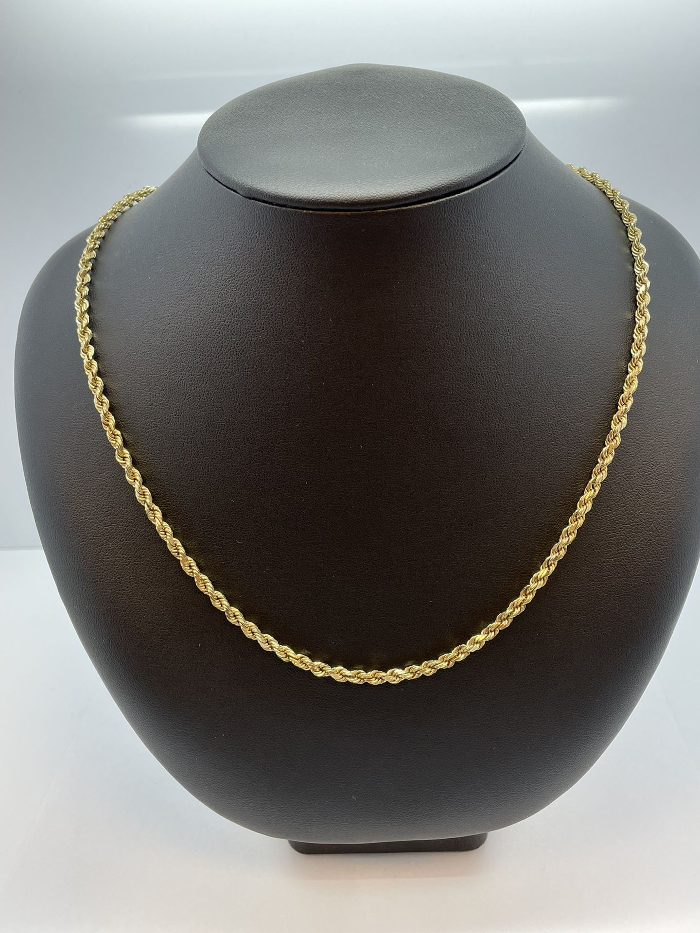 10K Gold Rope Chain