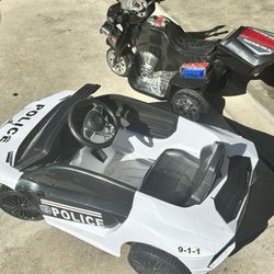 Kids Police Electric Ride-On Toys