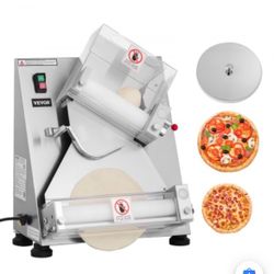 14 Inch Pizza Dough Roller Sheeter Automatic Commercial Pizza Dough Press 370W