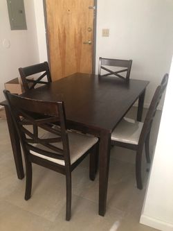 Table with chairs