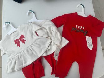 0-3 month baby Christmas clothes
