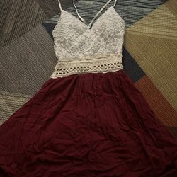 Crossback spagetti strap dress