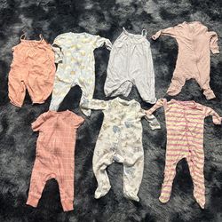 Girl Baby Clothes Huge Bundle Lot 3-6 Months 30+ Pieces