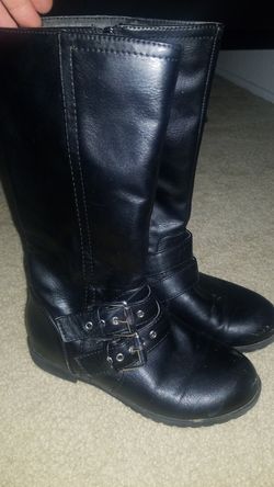 Black boots kids