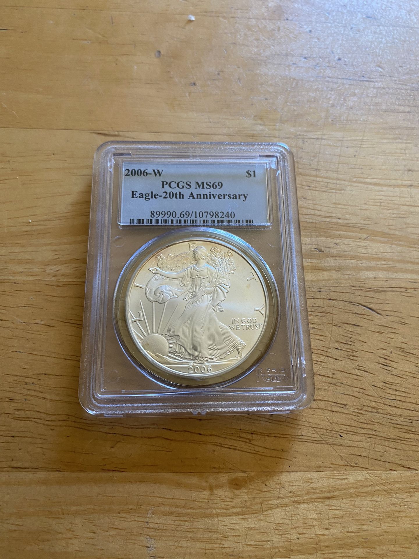 2006 Anniversary Silver Eagle
