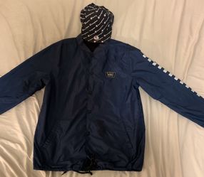 Vans waterproof jacket with champion hat