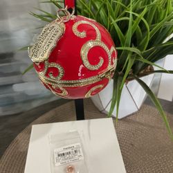 Pandora Silver Gold Plated Charm With special Edition Ornament Box