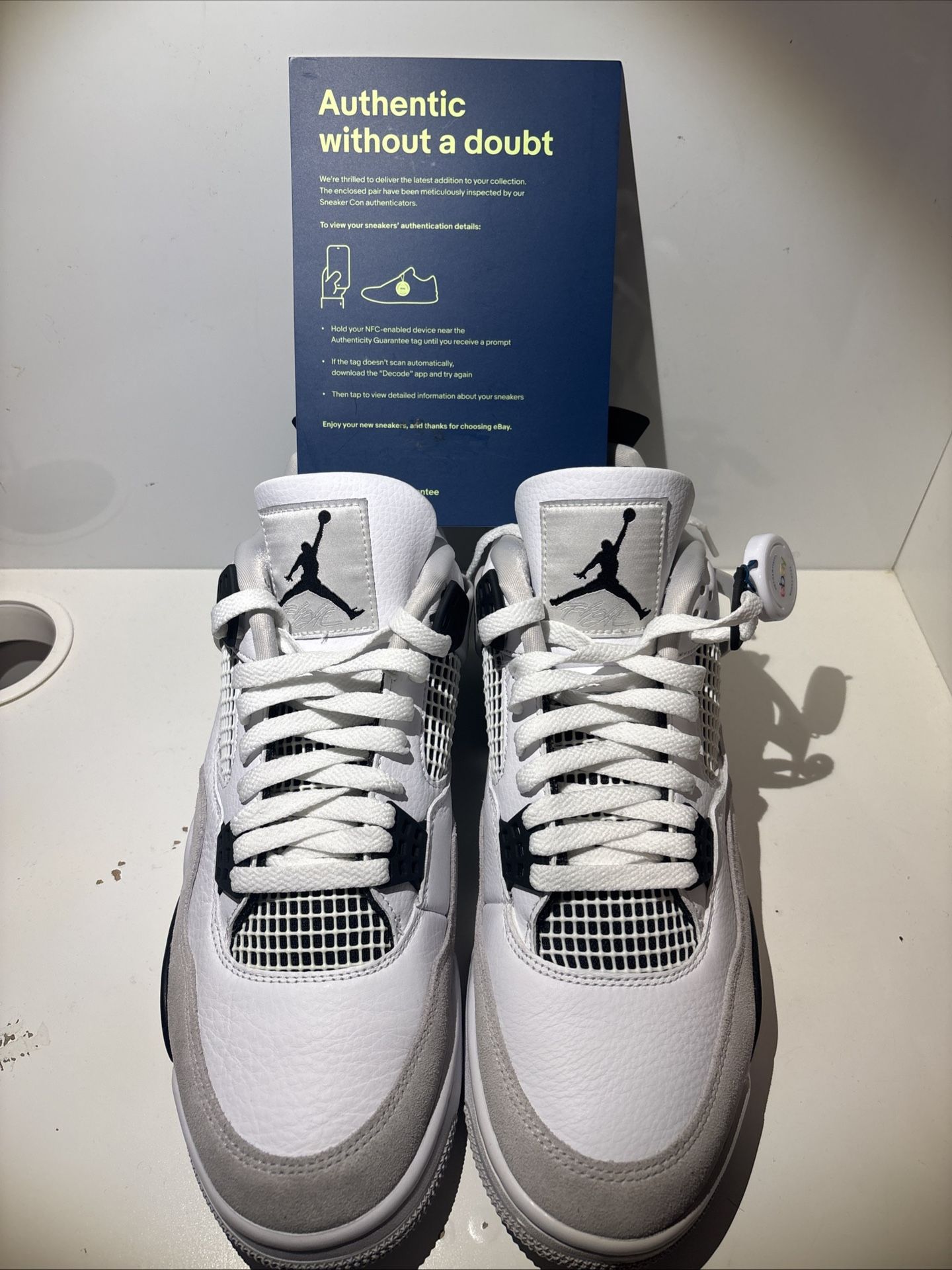 Authenticity Guaranteed Air Jordan Military Black