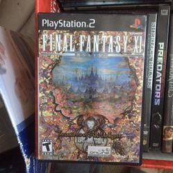 Playstaion 2 Final Fantasy XI Game
