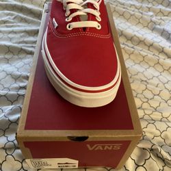 Size 11.5 Red Vans